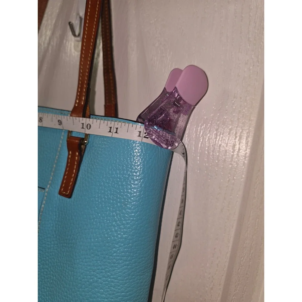 Dooney &‎ Bourke Pebble Grain Small Lexington Tote in Caribbean Blue.